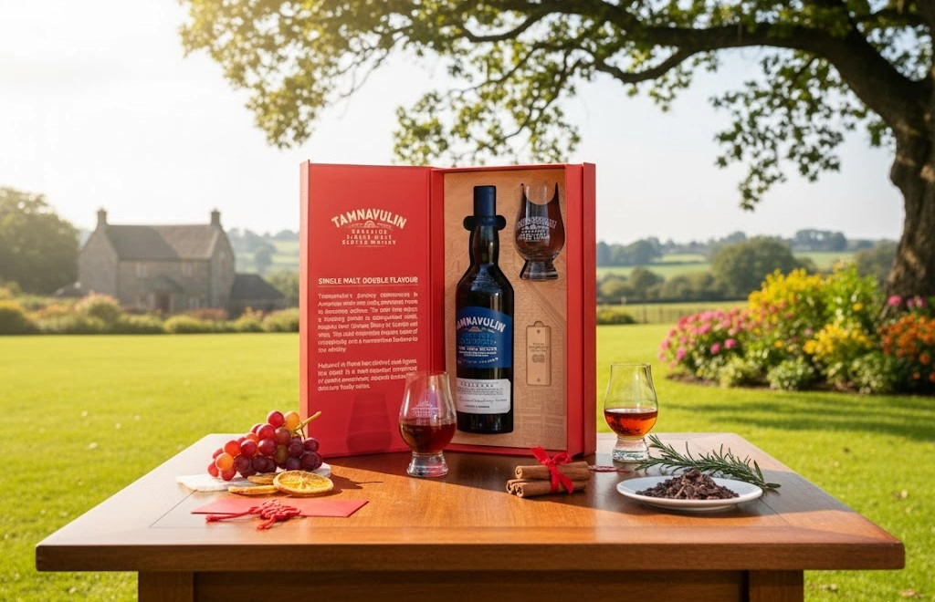 Whisky Tamnavulin Port Cask Hộp Quà Tết 2026 Cân Bằng