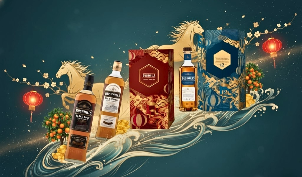 Bushmills Hộp Quà Tết 2026
