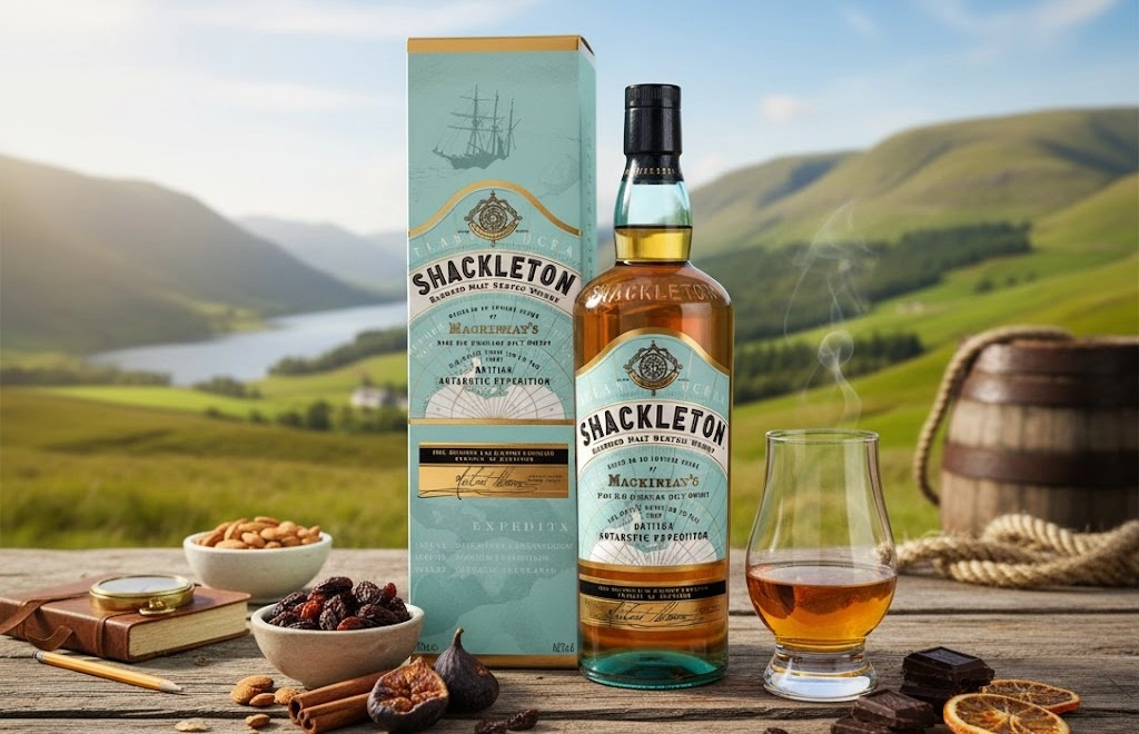 Whisky Shackleton Mackinlay's Blended Whisky Cân Bằng