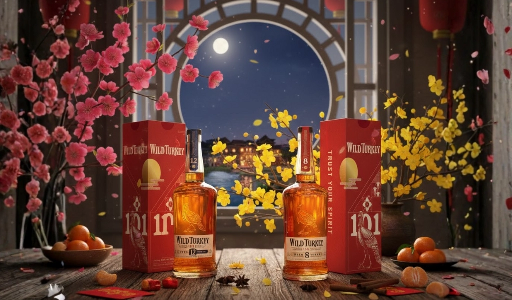 Hộp Quà Tết Wild Turkey Whisky