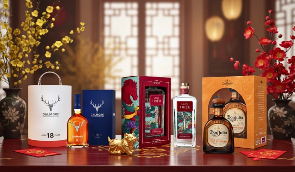 Bộ Sưu Tập Rượu Hộp Quà Tết