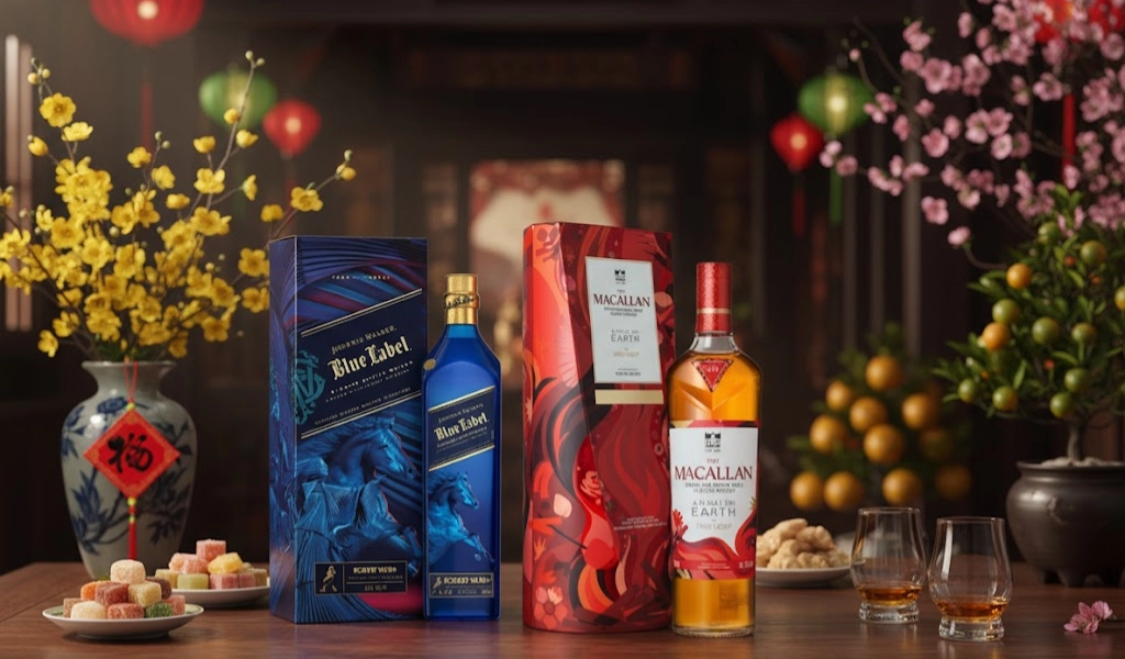 Whisky Hộp Quà Tết
