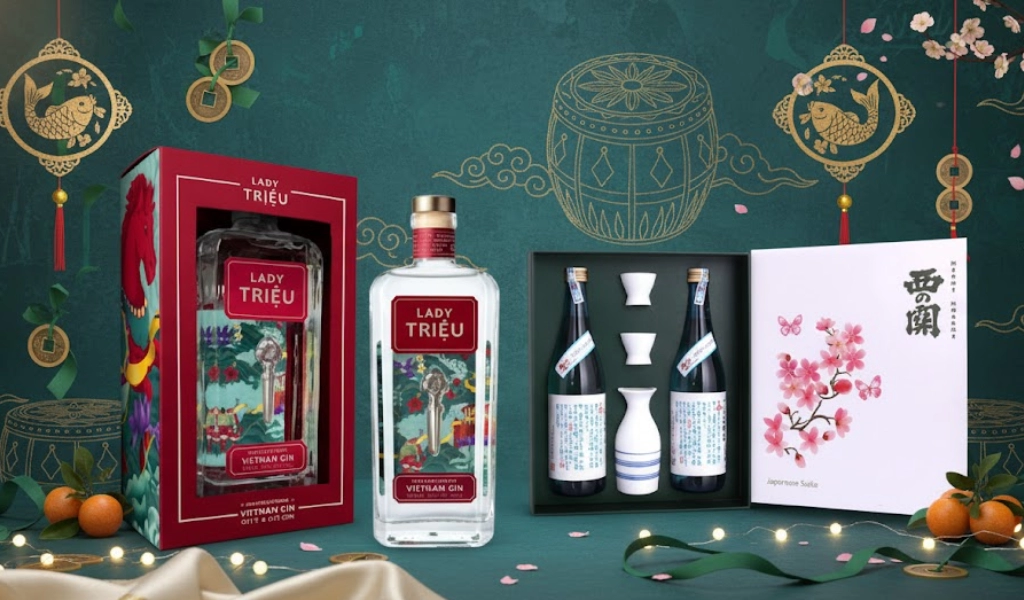 Rượu Hộp Quà Tết