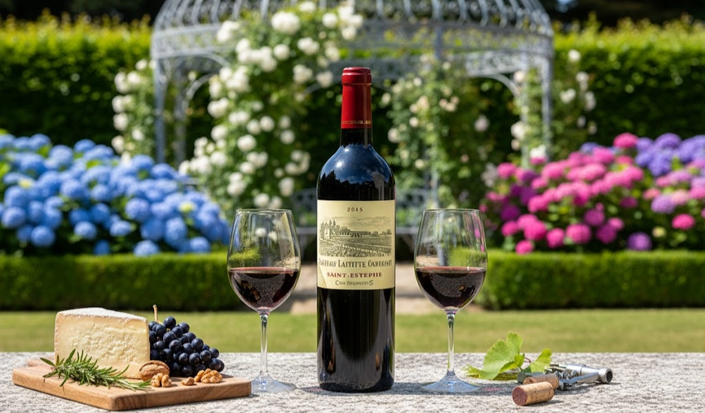 Rượu Vang Đỏ Pháp Maison A De Luze Chateau Laffitte Carcasset Cru Bourgeois 1.5L 2015