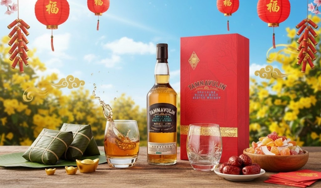 Tamnavulin Double Cask Hộp Quà Tết 2026