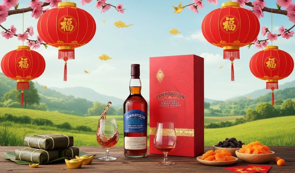 Tamnavulin Port Cask Hộp Quà Tết 2026