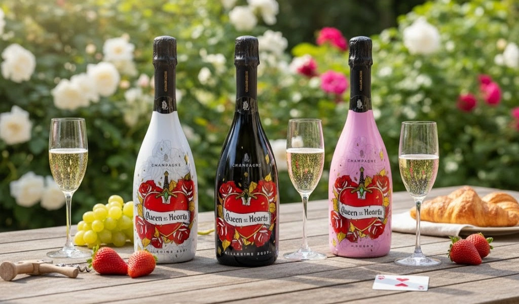 Queen of Hearts Champagne Chất Lượng