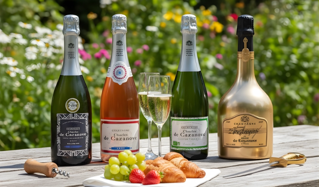 Champagne Charles de Cazanove Thanh Lịch
