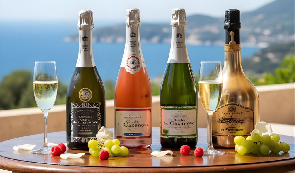 Champagne Charles de Cazanove Cổ Điển