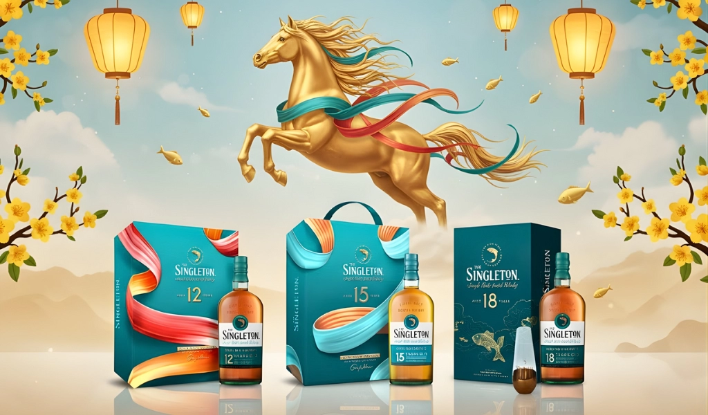 Khám Phá Rượu Tặng Tết Bính Ngọ Với Hộp Quà Singleton