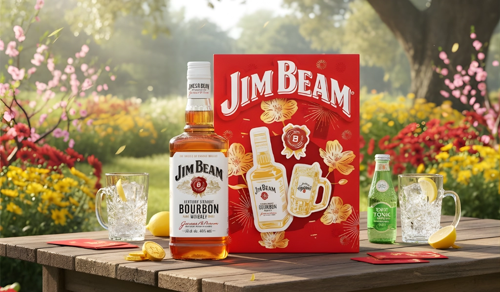 Jim Beam Hộp Quà Tết 2026 Độc Đáo