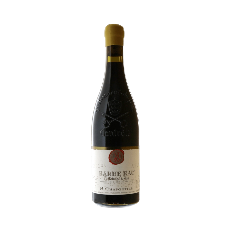 Rượu Vang Đỏ Pháp M.Chapoutier Chateauneuf du Pape Barbe Rac Bio 2008
