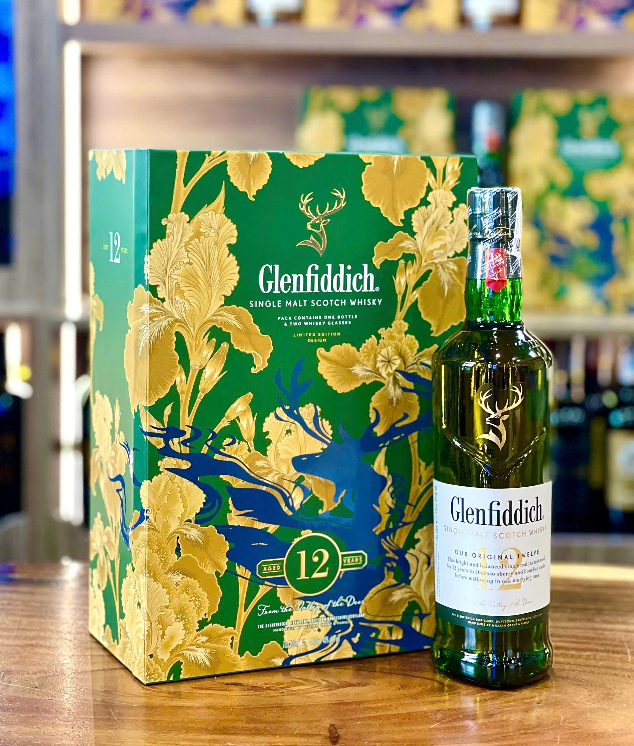 Glenfiddich 12 Year Old Hộp Quà Tết 2026 Chất Lượng