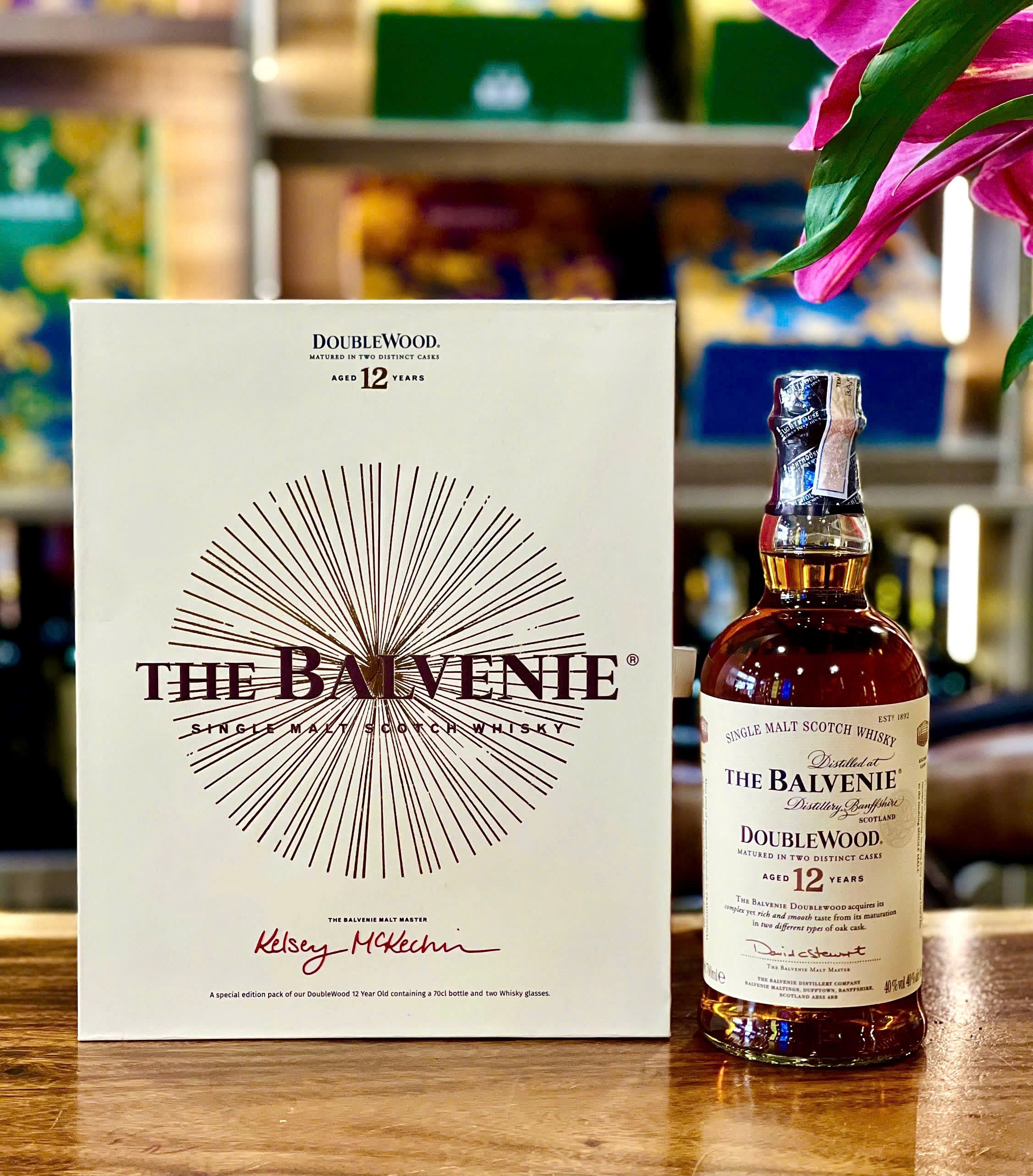 Balvenie 12 Year Old Double Wood Hộp Quà Tết 2026 Cân Bằng