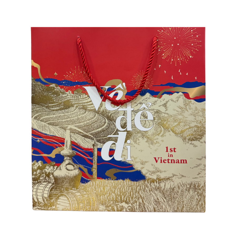 Rượu Whisky Việt Nam Ve De Di Single Malt Whisky Distiller's Choice Hộp Quà Tết 2026