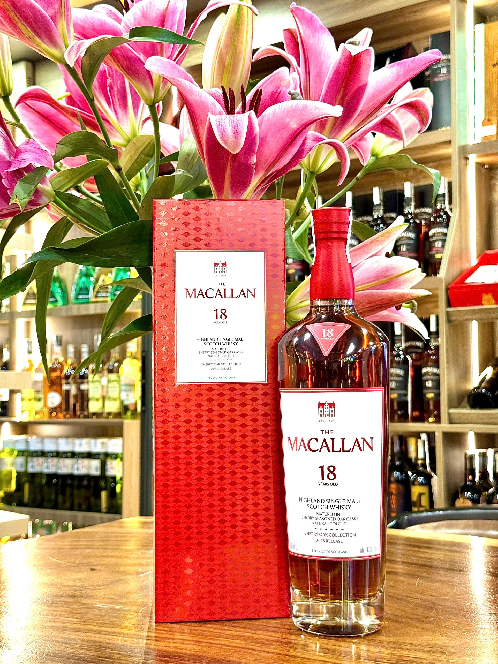 Macallan 18 Year Old Sherry Oak 2025 Chất Lượng