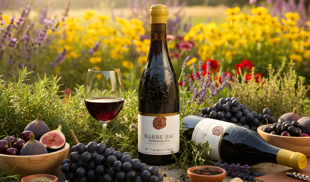 M.Chapoutier Chateauneuf du Pape Barbe Rac Bio 2008 Chất Lượng