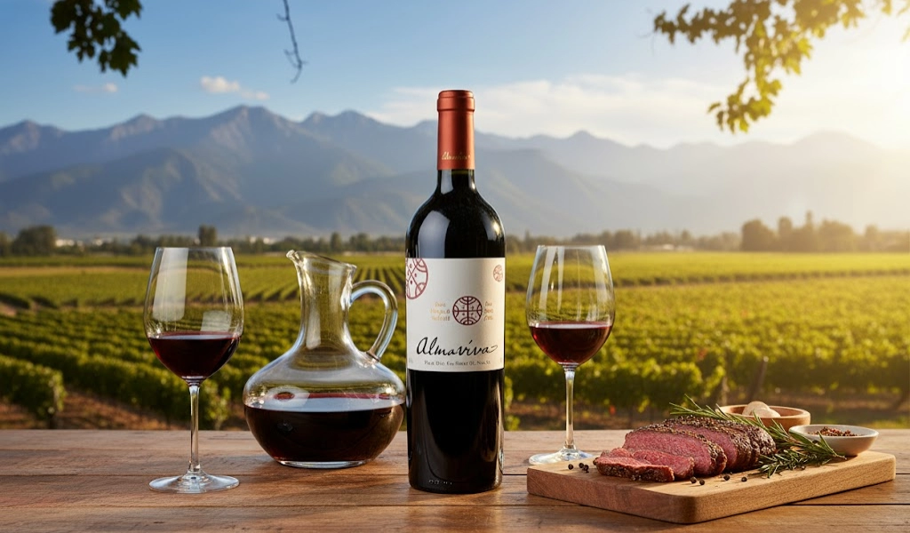 Rượu Vang Đỏ Chile Almaviva 2013