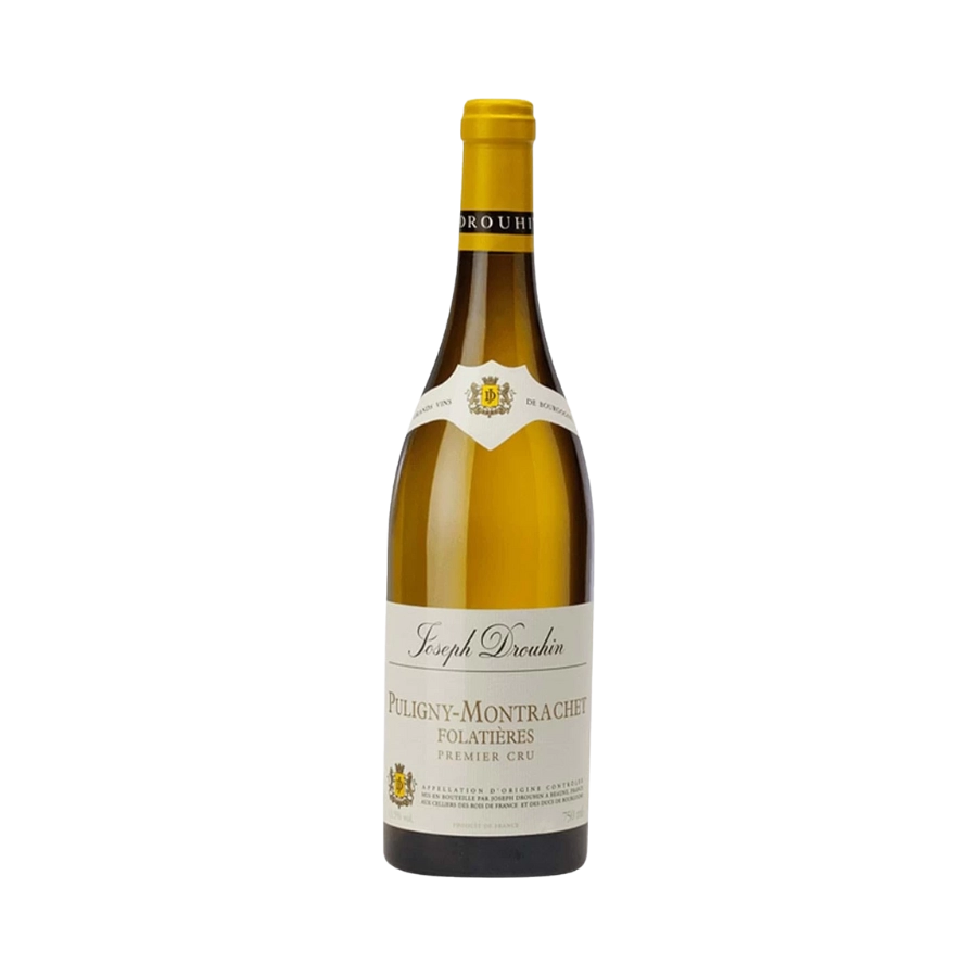 Rượu Vang Trắng Pháp Joseph Drouhin Puligny Montrachet Folatieres Premier Cru 2019