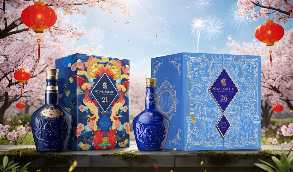 Royal Salute Hộp Quà Tết Phiên Bản Nghệ Thuật Đáng Sưu Tầm