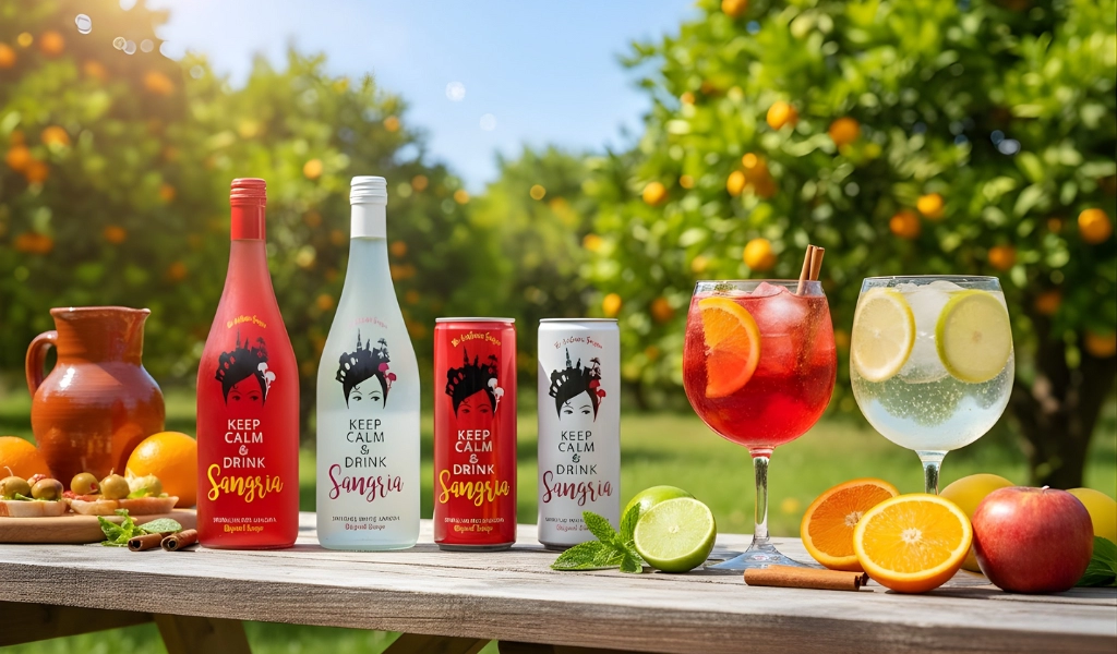 Nước Trái Cây Lên Men Tây Ban Nha Sangria Giải Khát