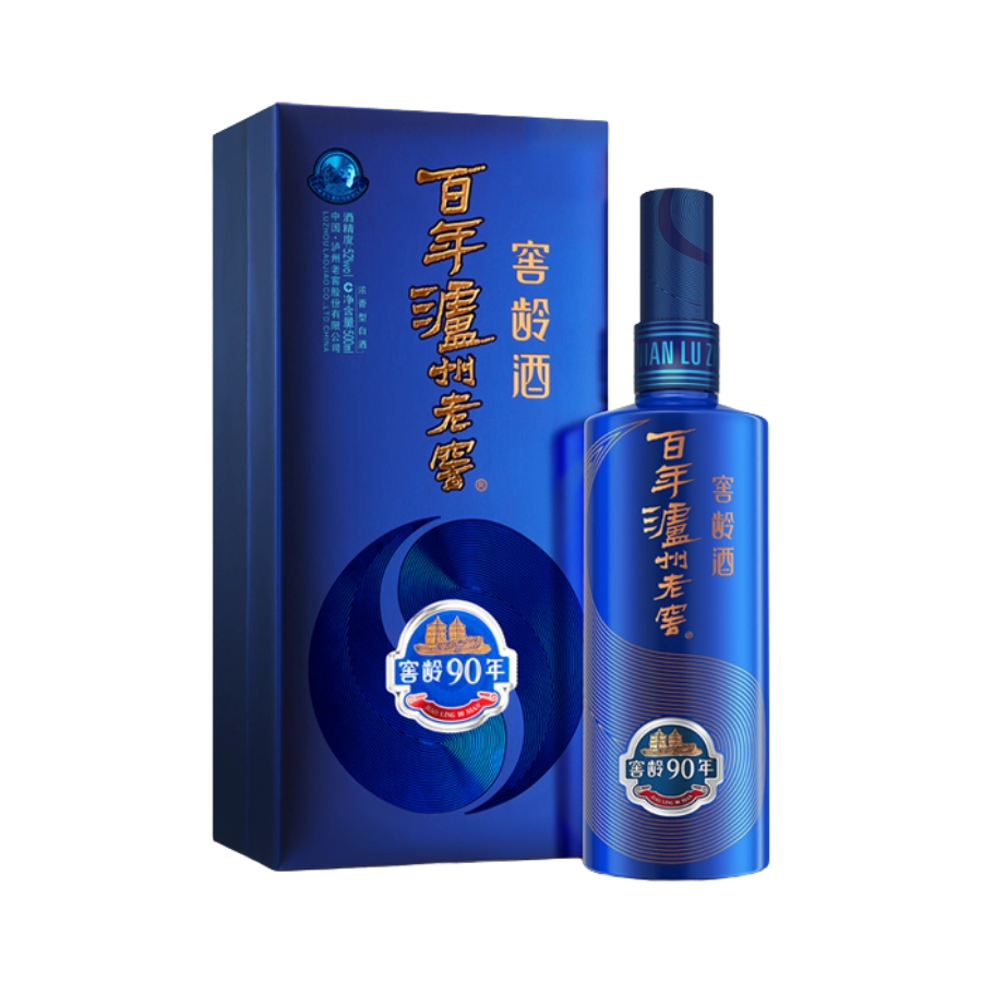 Rượu Lô Châu Lão Kiệu Bách Niên / 百年泸州老窖 窖龄90年/ Bainian Luzhoulaojiao-Jiaoling 90