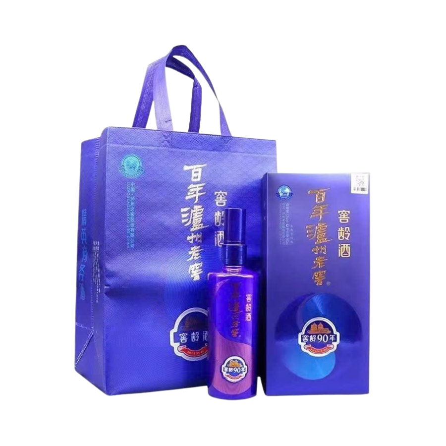 Rượu Lô Châu Lão Kiệu Bách Niên / 百年泸州老窖 窖龄90年/ Bainian Luzhoulaojiao-Jiaoling 90