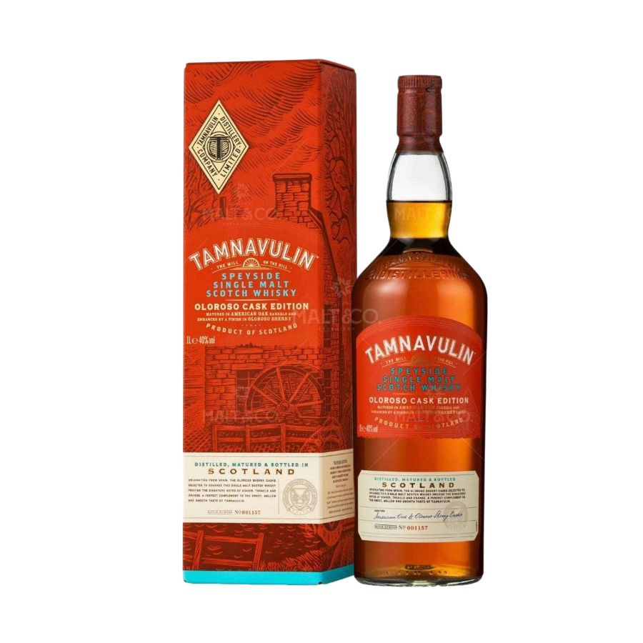 Rượu Whisky Tamnavulin Oloroso 1000ml