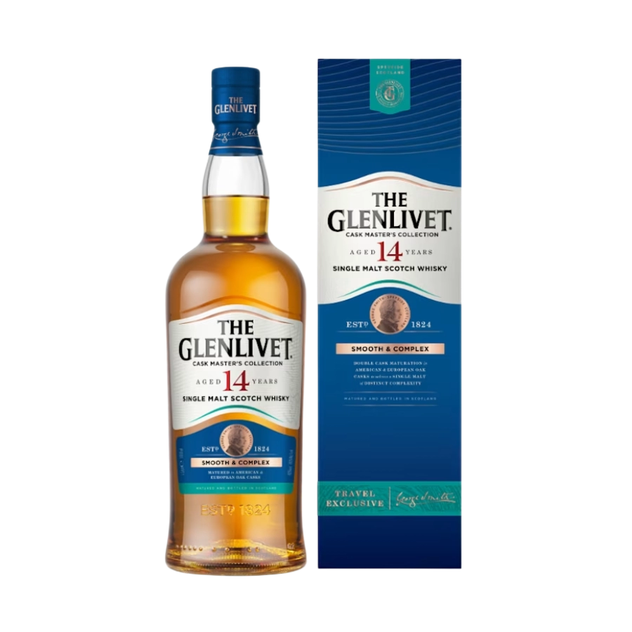 Rượu Whisky Glenlivet 14 Year Old 1000ml