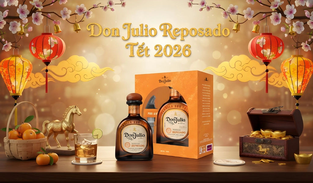 Don Julio Reposado Hộp Quà Tết 2026