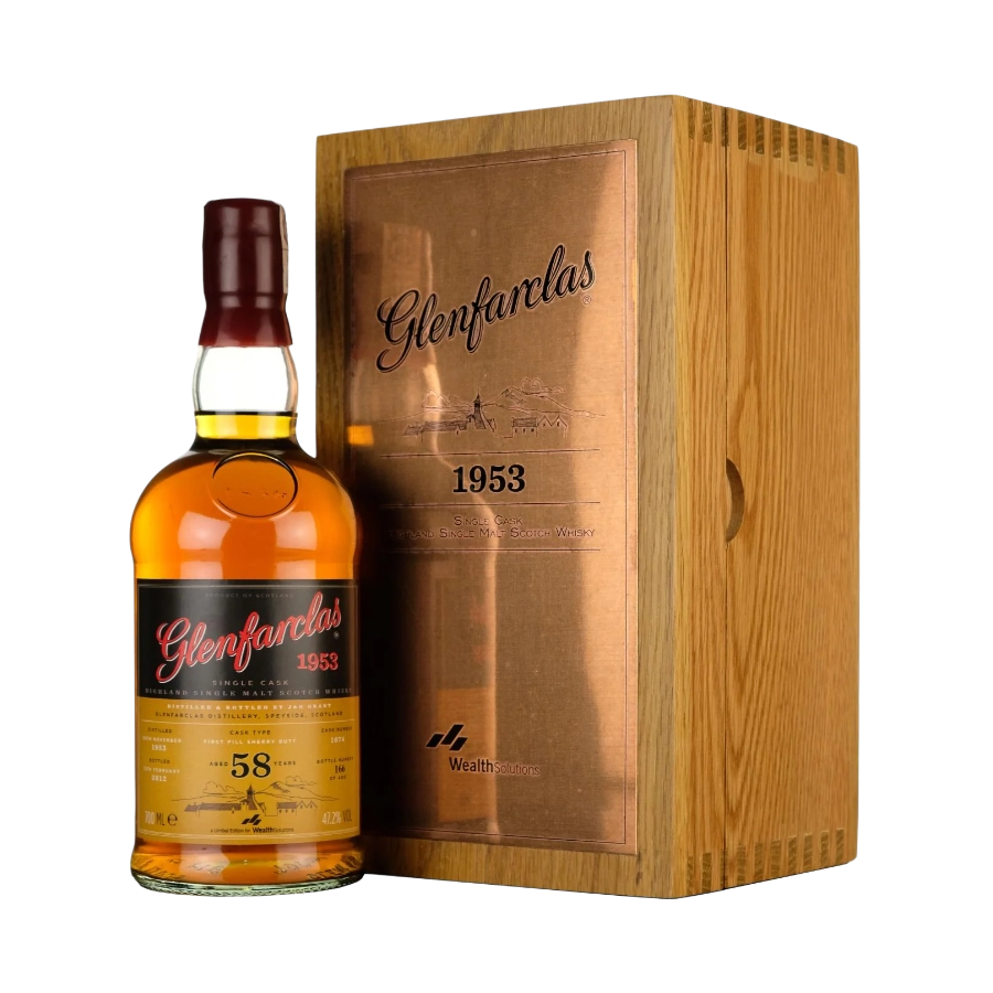 Rượu Whisky Glenfarclas 58 Year Old 1953 Limited Edition Wealth Solutions