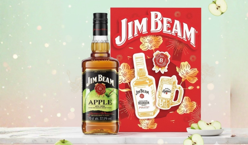 Jim Beam Apple Hộp Quà Tết