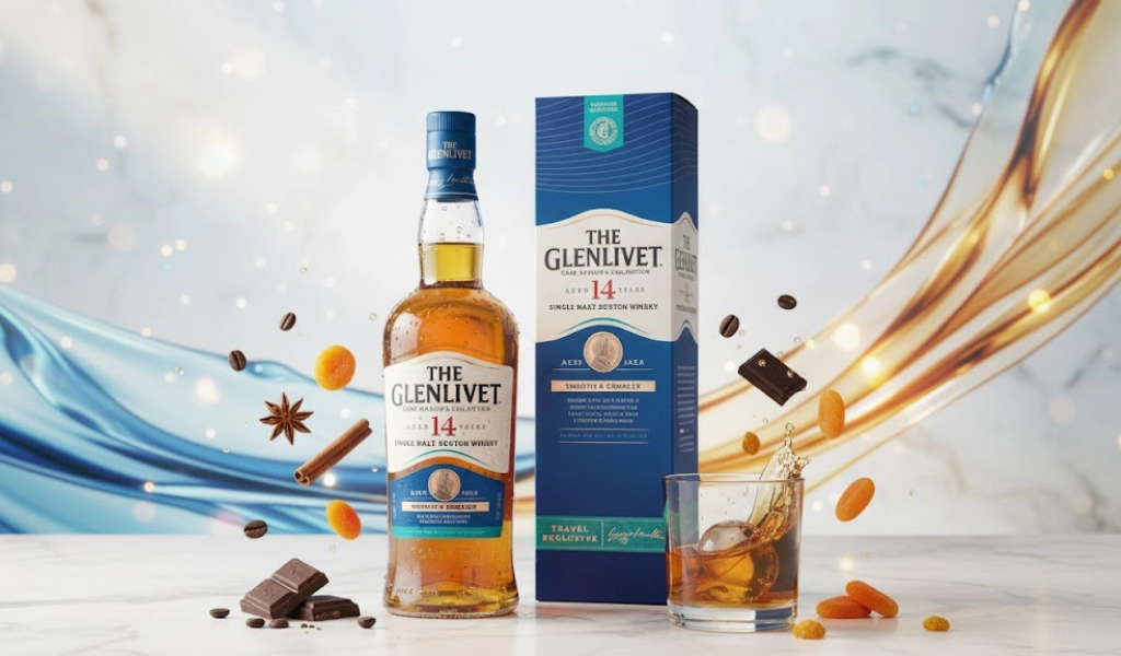 Rượu Whisky Glenlivet 14 Year Old 1000ml