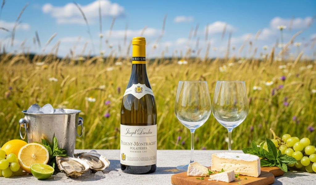 Rượu Vang Trắng Pháp Joseph Drouhin Puligny-Montrachet Folatieres Premier Cru 2020