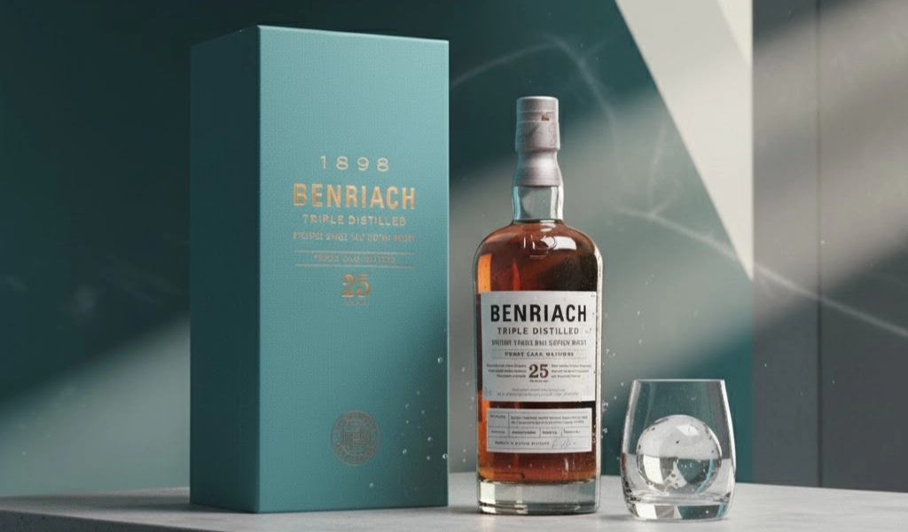 Whisky Benriach 25 Year Old Triple Distilled