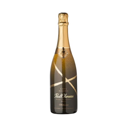 Rượu Sparkling Tây Ban Nha Giro Ribot Cava Brut Reserva Paul Cheneau Millesime