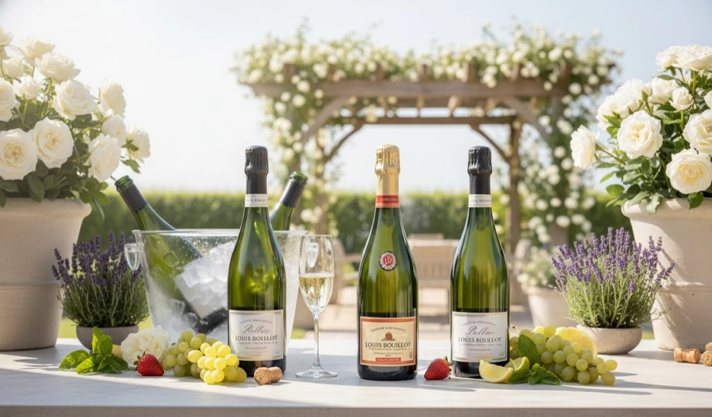 Rượu Sparkling Pháp Louis Bouillot