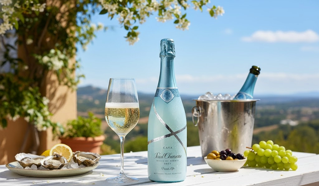 Rượu Sparkling Tây Ban Nha Giro Ribot Cava Brut Paul Cheneau Fresh Life