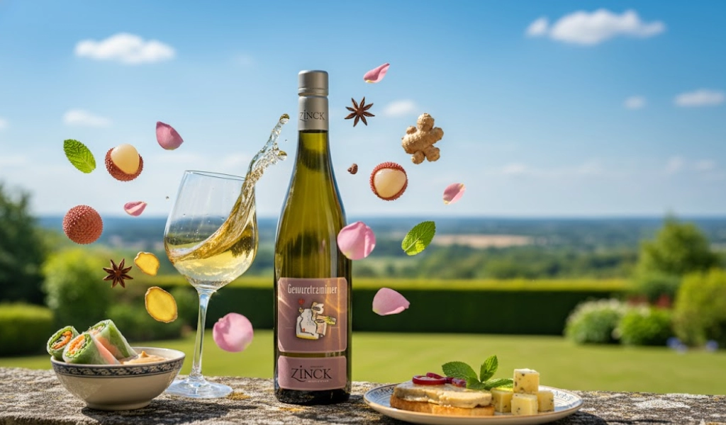 Rượu Vang Trắng Pháp Domaine Zinck Vin D'Alsace Gewurztraminer