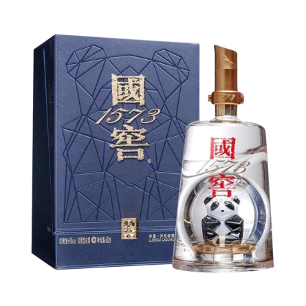 Rượu Lô Châu Lão Kiệu - Quốc Giảo 1573 Bản Gấu Trúc 53% / 泸州老窖 國窖1573 熊猫版 53度 / Luzhou Laojiao Guojiao 1573 Xióngmāo Bǎn