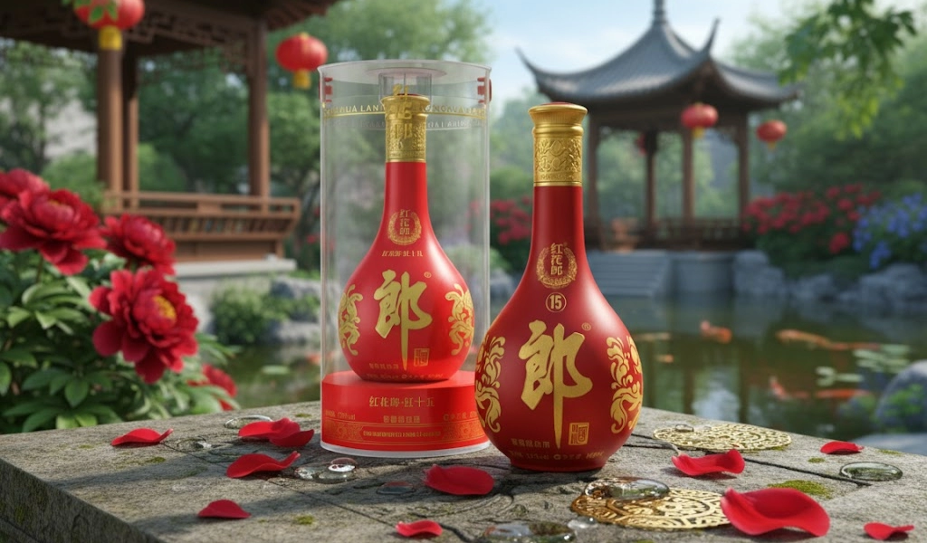 Rượu Lang Tửu Hồng Hoa Lang 15 Năm Đậm Đà