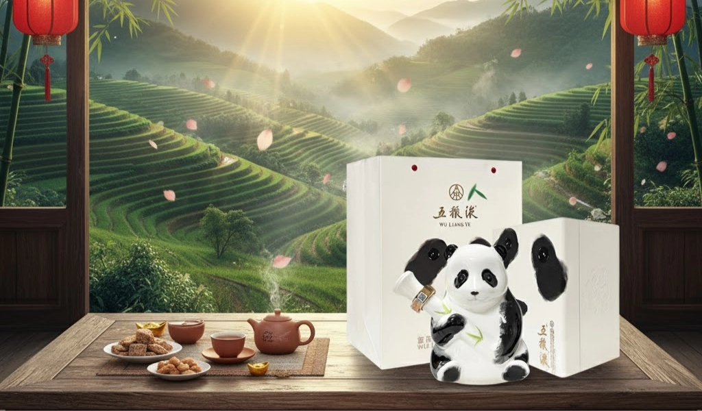 Rượu Ngũ Lương Dịch Gấu Trúc