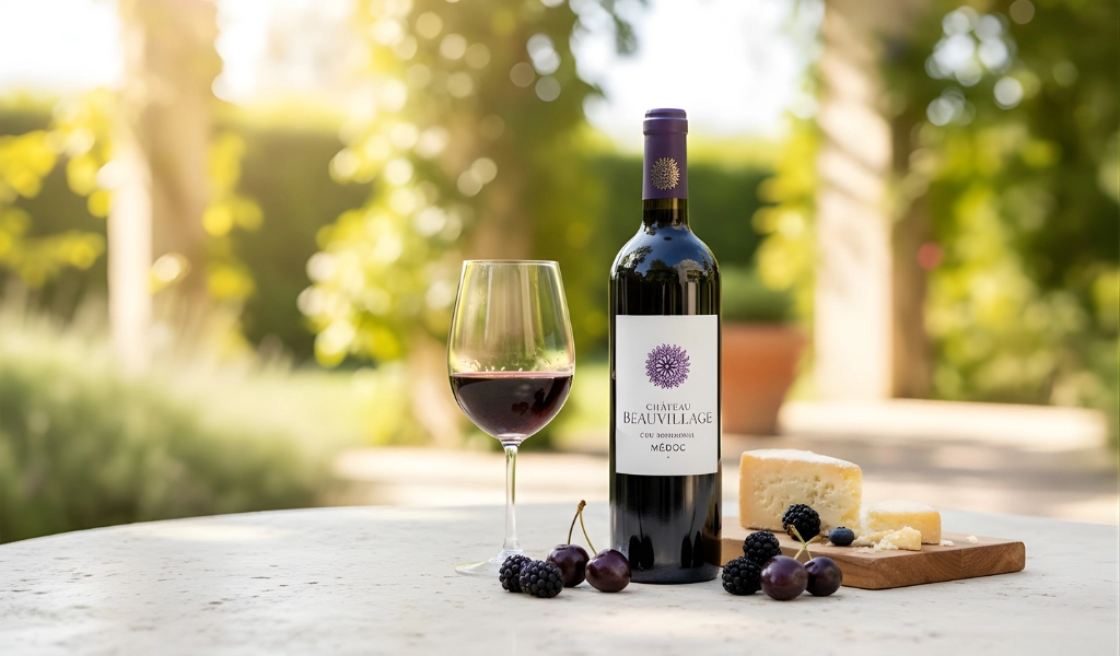 Rượu Vang Đỏ Pháp Chateau Beauvillage Cru Bourgeois Medoc