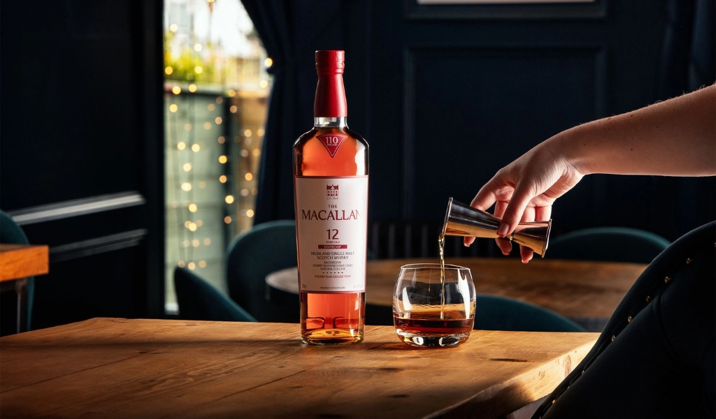 Macallan 110 Proof 12 Year Old Sherry Oak