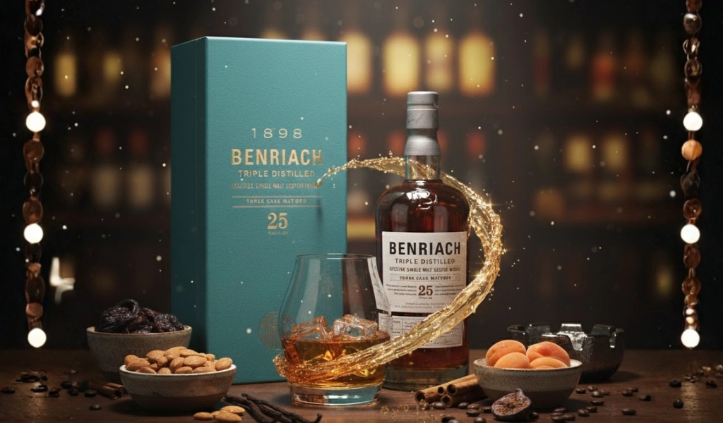 Benriach 25 Year Old Triple Distilled Three Cask Matured