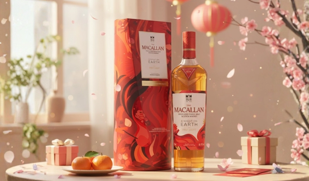 Rượu Whisky Macallan A Night On Earth The First Light Hộp Quà Tết 2026