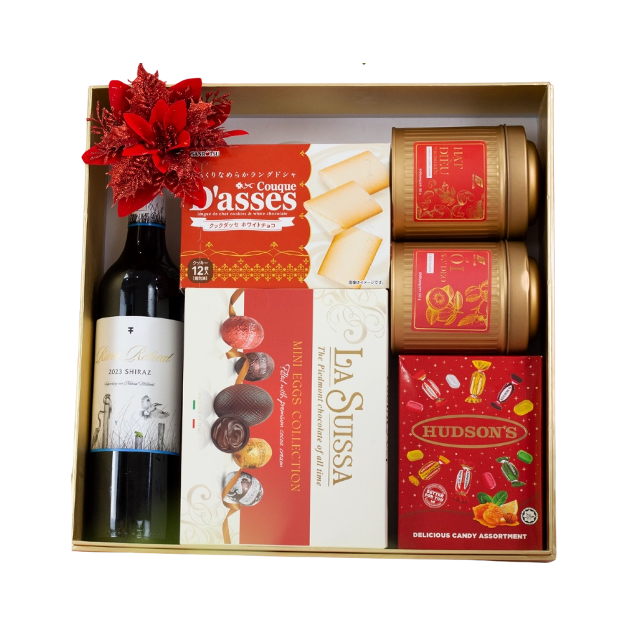 Rượu Vang Đỏ Úc Trentham Estate River Retreat Hộp Quà Tết 2026 Set Nghênh Sắc 2