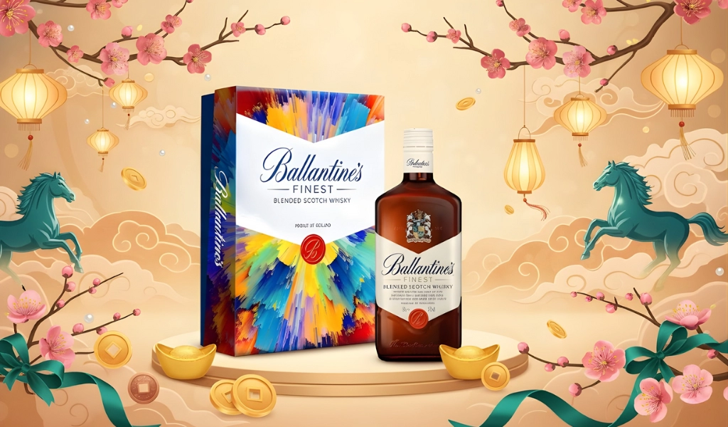 Ballantine's Finest Hộp Quà Tết 2026