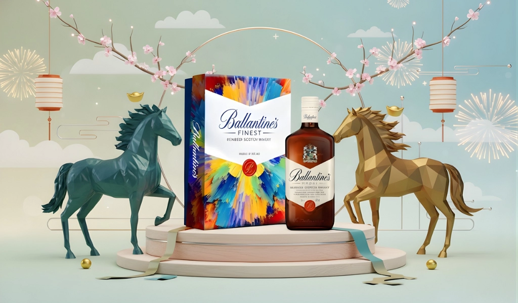 Whisky Ballantine's Finest Tết 2026