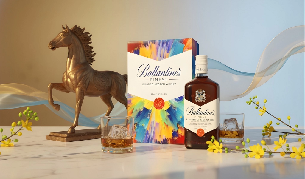 Whisky Ballantine's Finest Tết Bính Ngọ